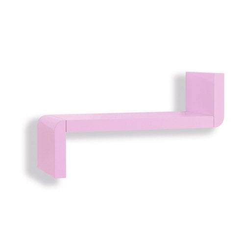 Balda de estantería infantil de color rosa